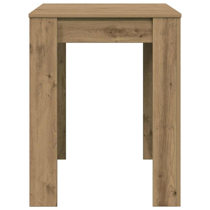 Mesa De Comedor Roble Artesano 120x60x76cm Madera Reconstituida_4