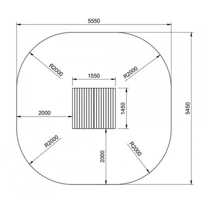 Casita De Madera Masgames Lollipop Xl Horeca Verde._5