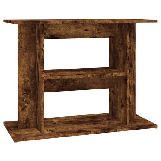 Vidaxl Soporte Para Acuario De Roble Ahumado 80x35x60 Cm De Madera De Ingeniería_0