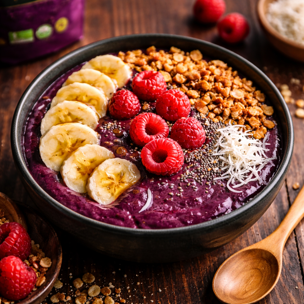 Açaí Liofilizado En Polvo Bio - 500g | Superalimento Ecológico Vegano Para Batidos, Smoothies Y Zumos_3