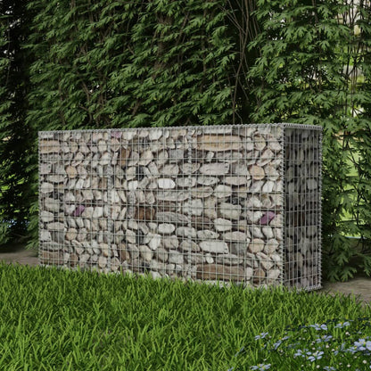 Cesta De Muro De Gaviones Acero Galvanizado 200x50x100 Cm / Vetonek_1
