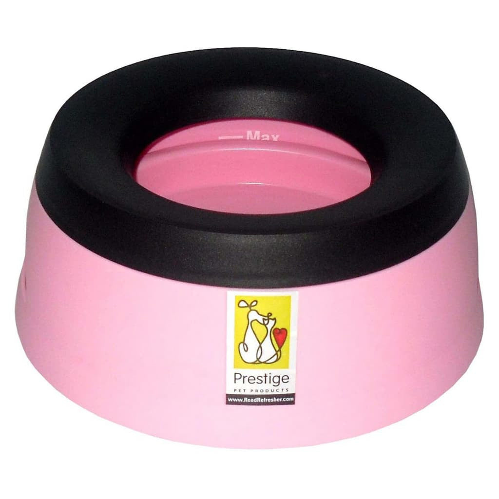 Road Refresher Bebedero De Mascotas Antiderrames Pequeño Rosa_1