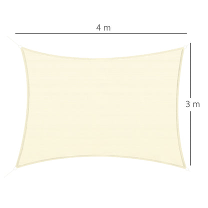 Outsunny - Toldo Vela Rectangular (varios Tamaños Y Colores)_2