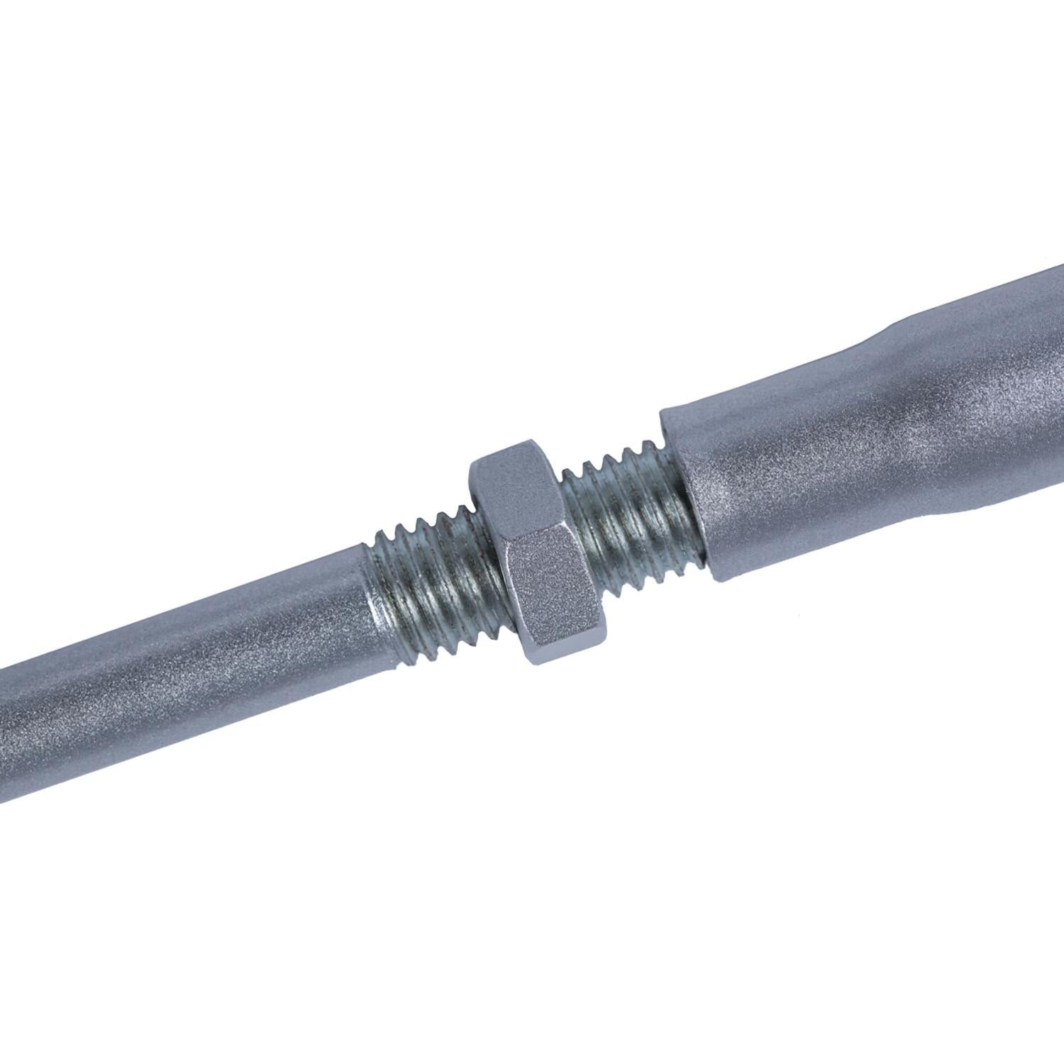 Cierra Puertas Sin Retenedor Fuerza 3. Color Plata (puertas 80/100 Cm.)