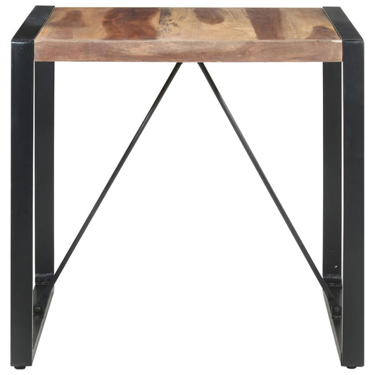 Mesa De Comedor Madera Maciza 80x80x75 Cm_0
