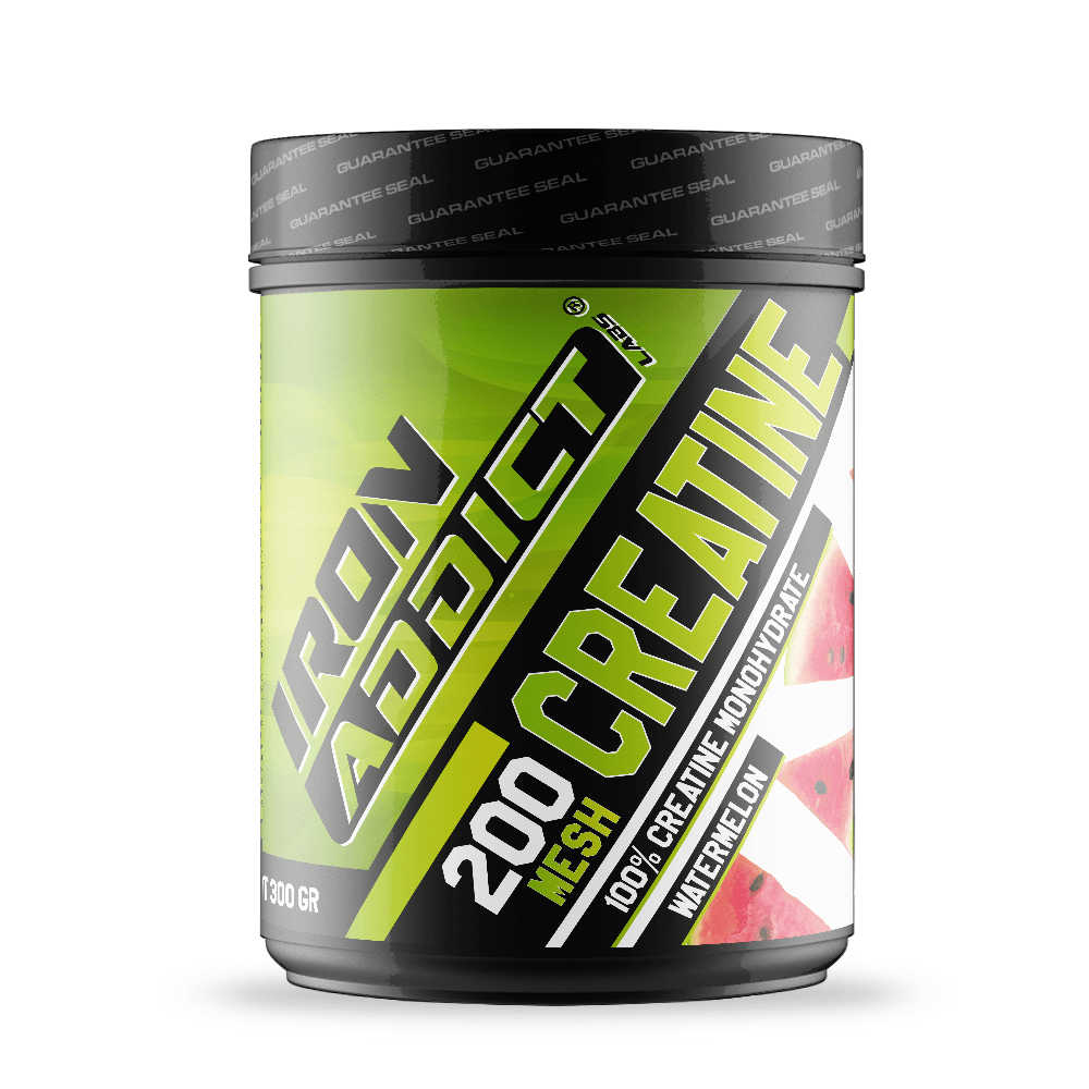 100% Creatina Monohidrato 200 Mesh - 300g - Sandia - Creatina Monohidrato - Iron Addict Labs_0