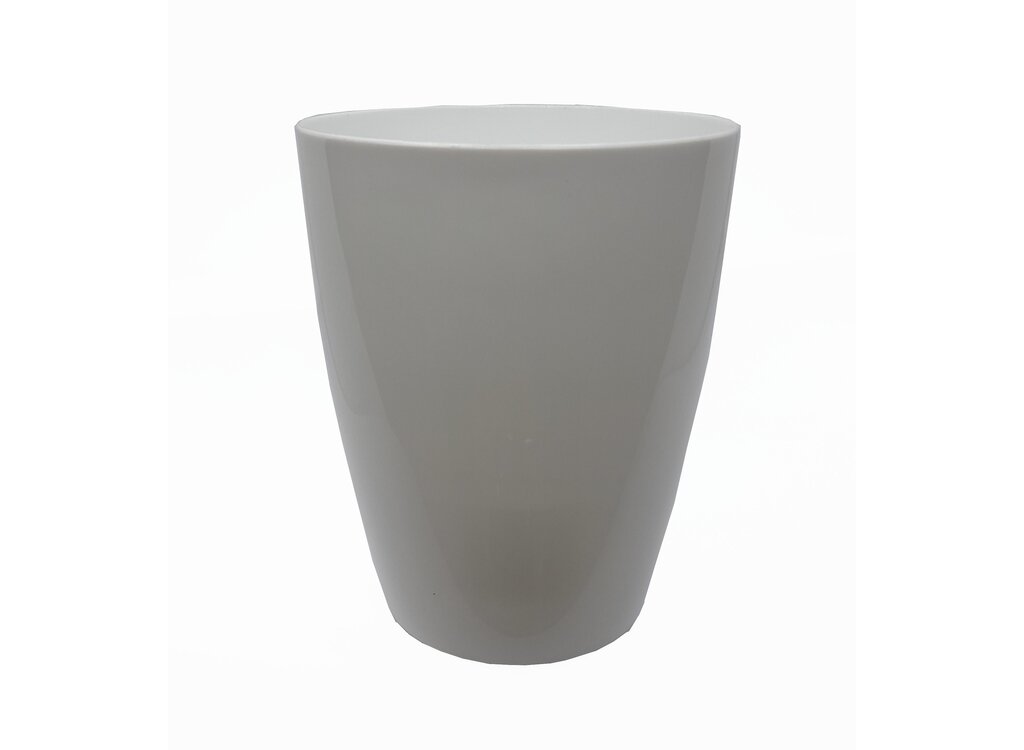 Macetero De Plástico Para Orquidea Blanco 12,7cm_0