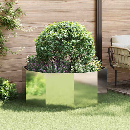 Jardinera Plateado 120 X 120 X 50 Cm Acero Galvanizado_1