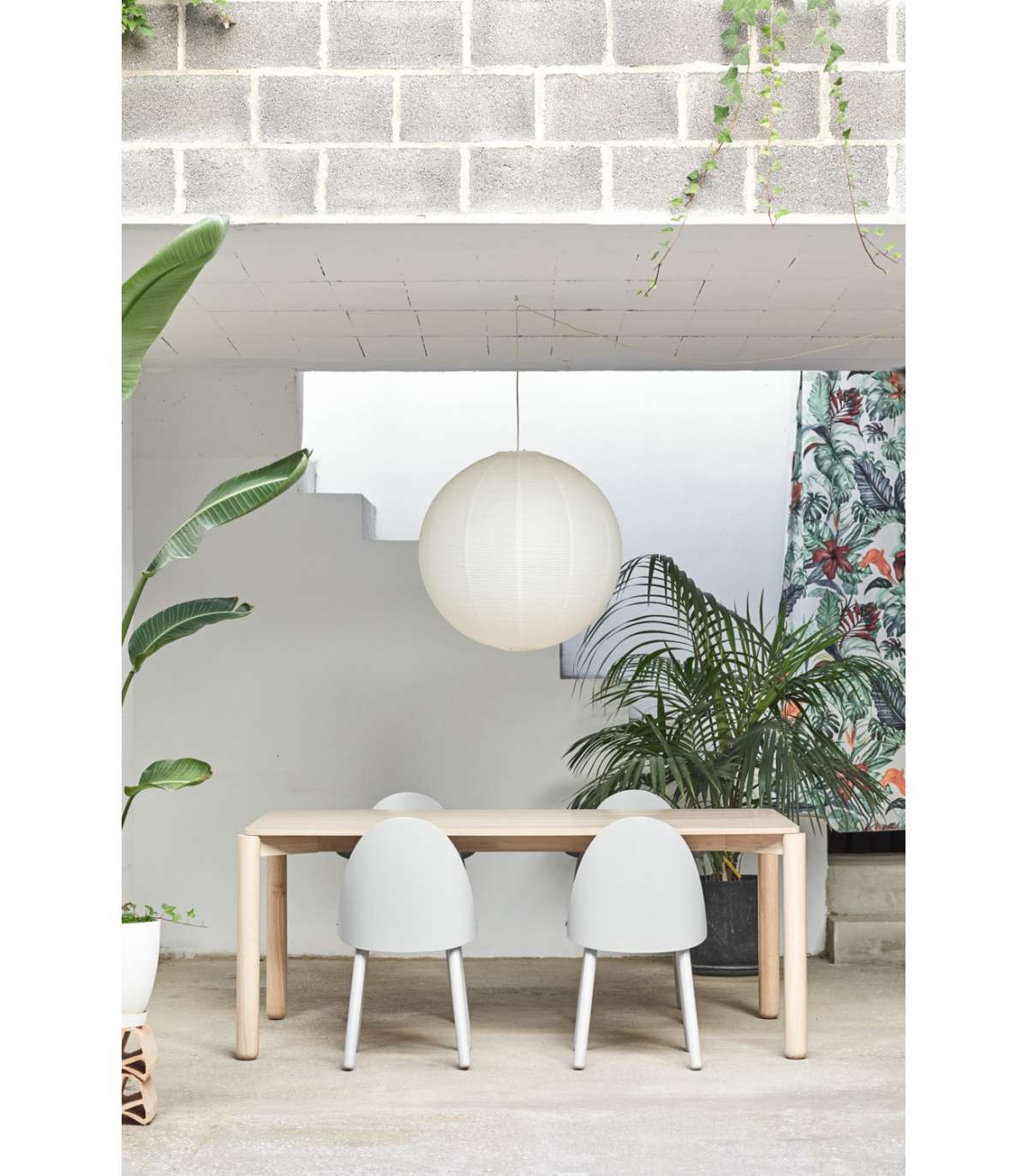 Mesa Rectangular Para Cocina O Comedor Modelo Atlas Acabado Roble Claro, 100cm(ancho) 75cm_3