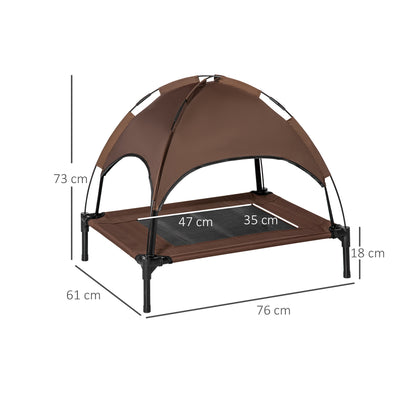 Pawhut Cama Para Mascotas Con Carpa Impermeable Para Perro Gato Exterior_2