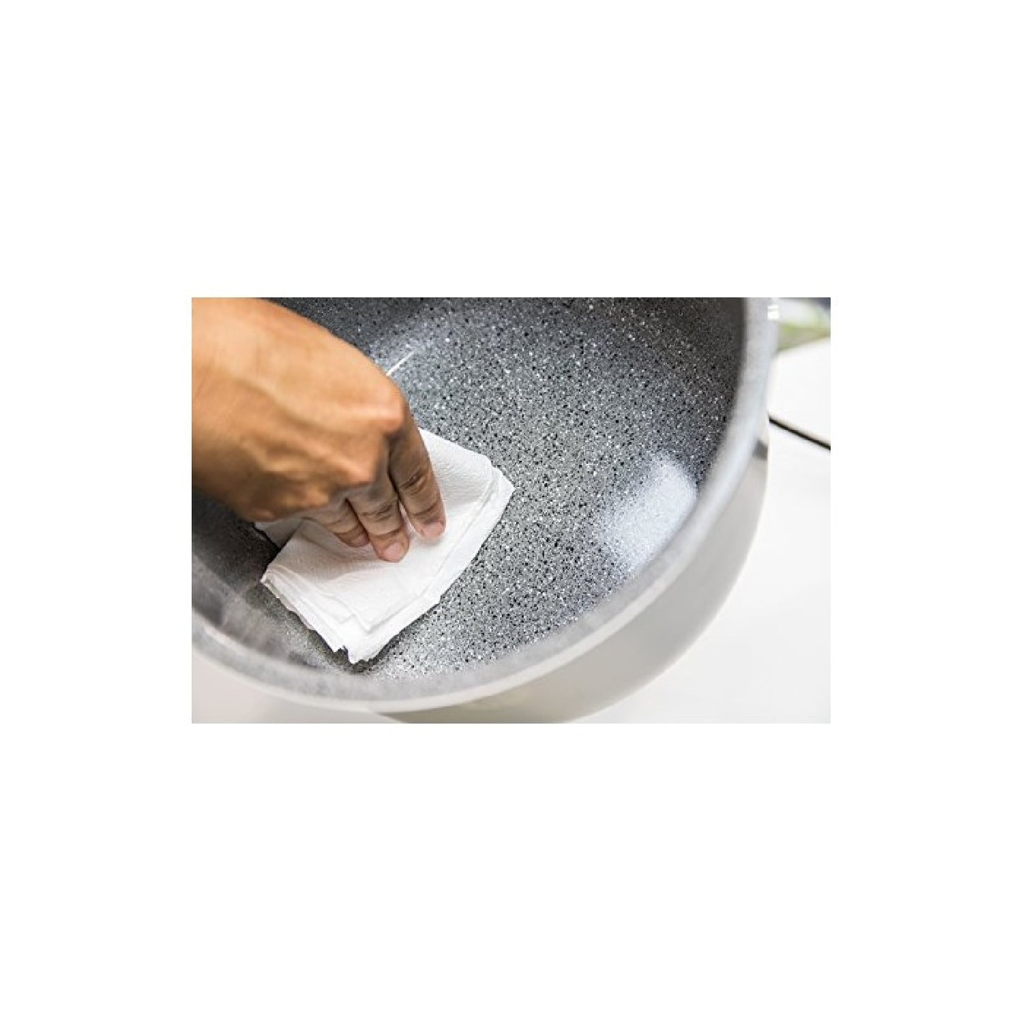 Ollas Gm Cubeta Cerámica Con Antiadherente Tricapa Excélsior. Apta Para Ollas Programables Gm De 6 Litros, Gris_3