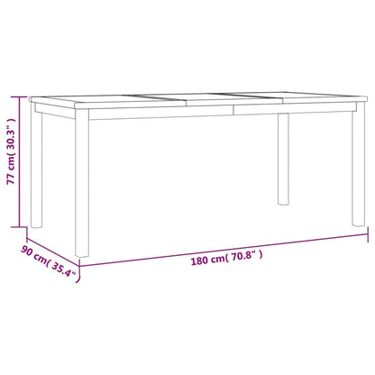 Vidaxl Juego De Comedor Para Jardín 5 Piezas Madera Maciza De Teca_2