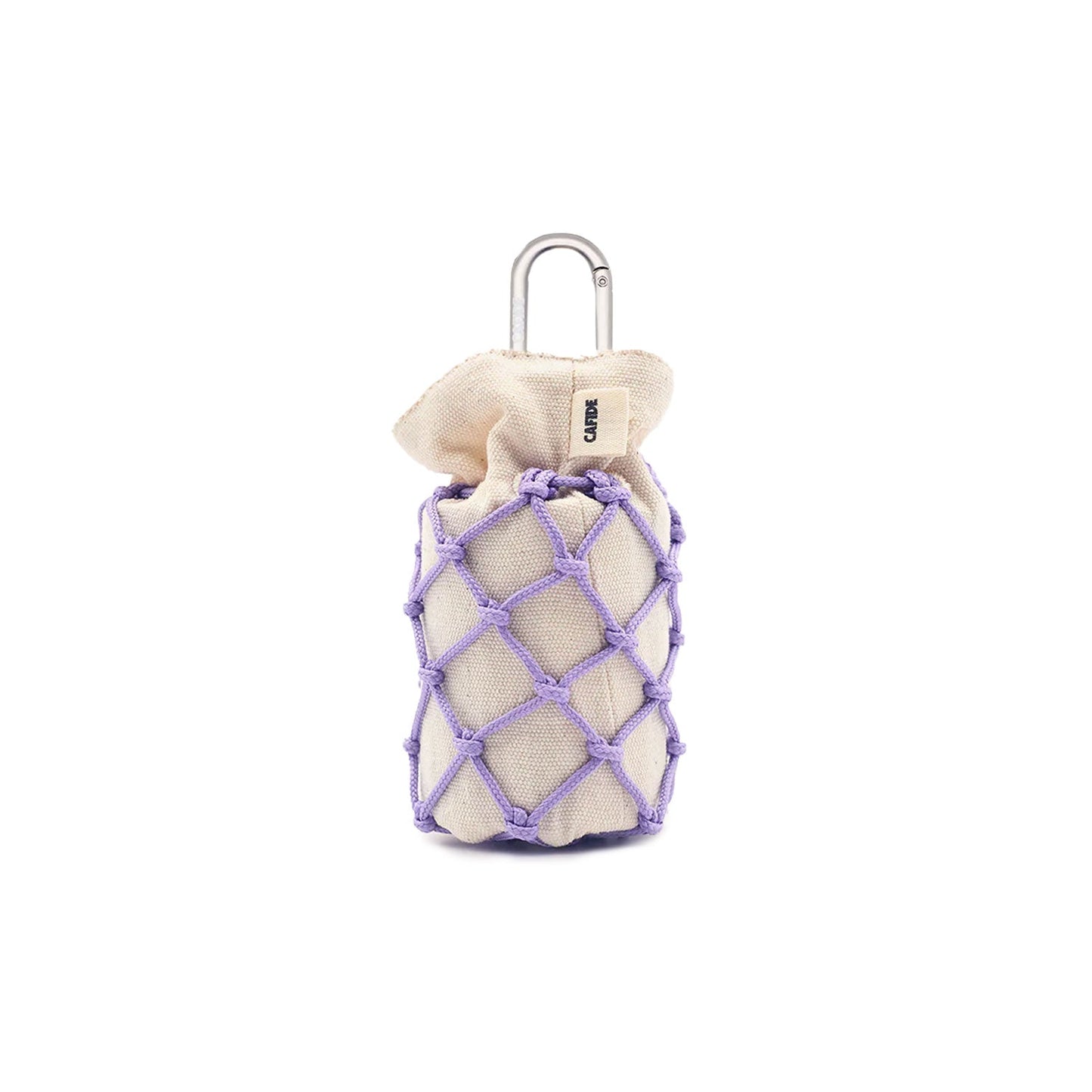 Cafide Portabolsas De Material Reciclado Violeta. Modelo Ona._0