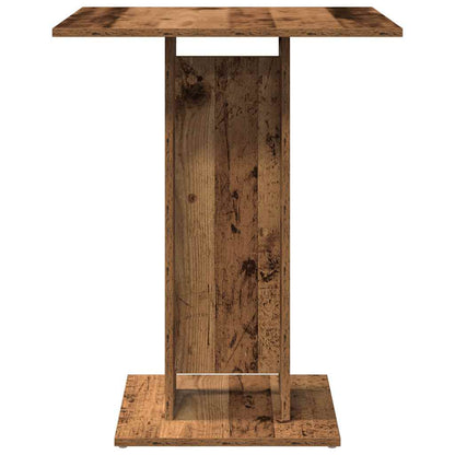Mesa De Bistró De Madera De Ingeniería Envejecida 60x60x75 Cm_2