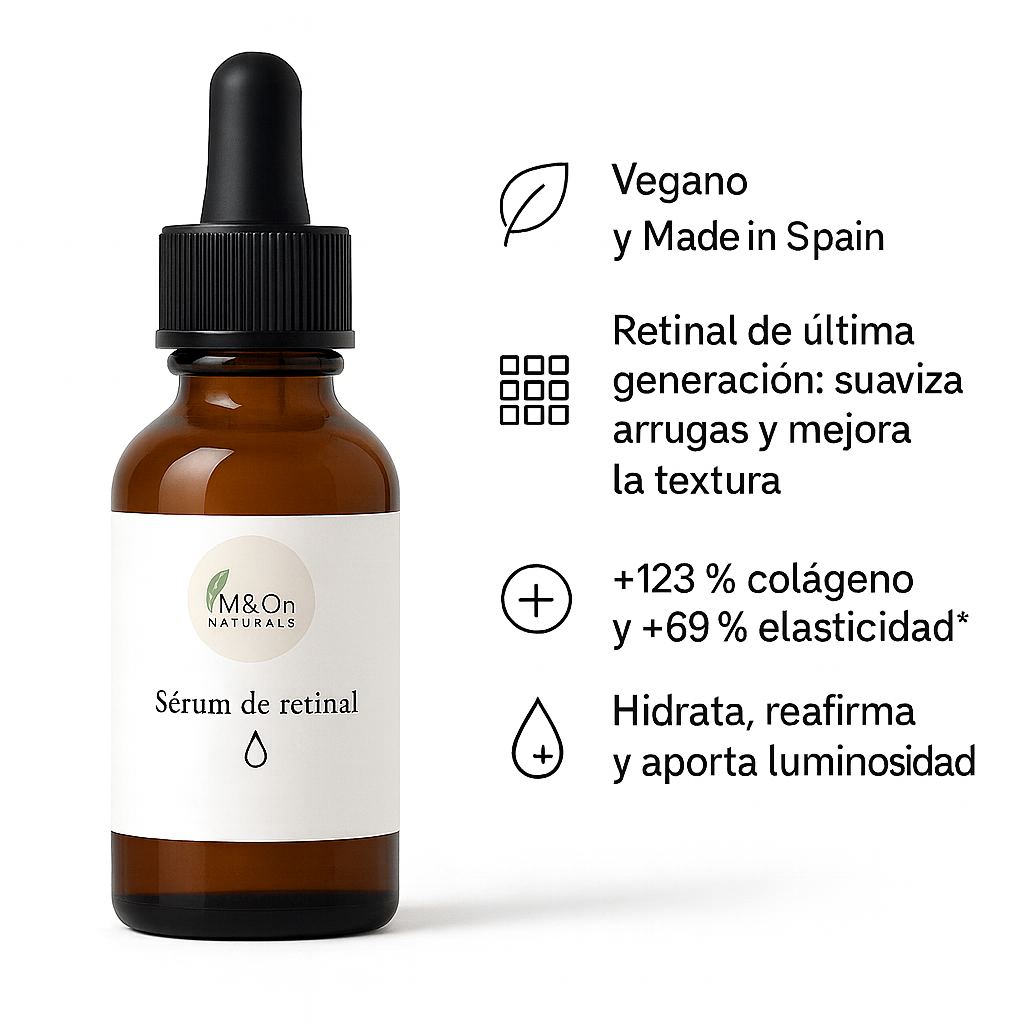 Sérum Facial Retinal 30 Ml | Renovador Y Antiedad | M&on Naturals_4