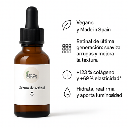 Sérum Facial Retinal 30 Ml | Renovador Y Antiedad | M&on Naturals_4