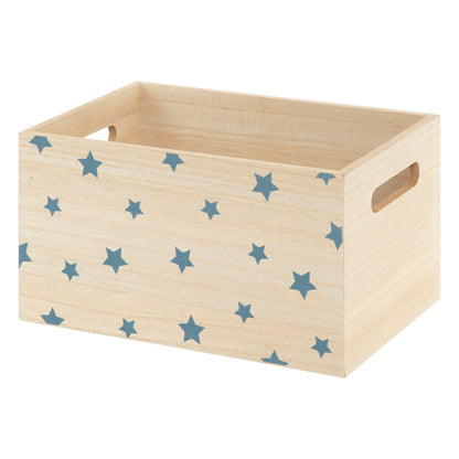 Set De 3 Cajas Ordenación Madera Estrellas_3