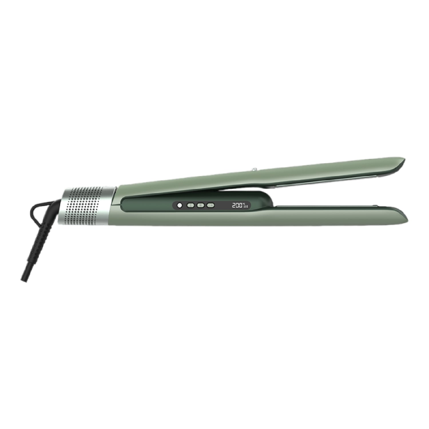 Cecotec Plancha De Pelo Con Aire Air Lisse Olive. 600w, Protege El Cabello, Tecnología Iónica, Keratina Y Aceite De Argá_1