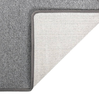 Vidaxl Alfombra De Pasillo Gris Oscuro 50x100 Cm_4