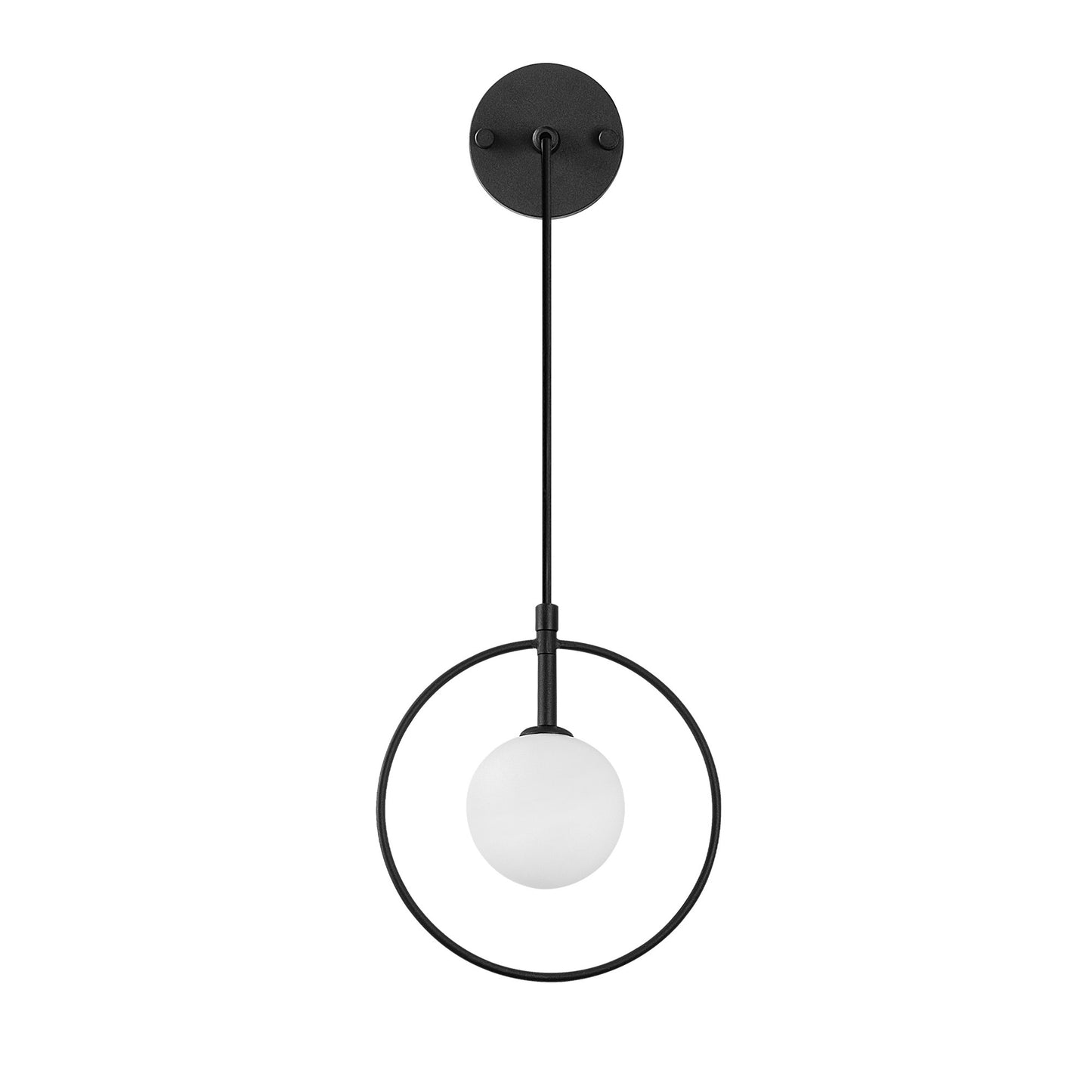 Aplique De Pared, Metal , Negro, 21x15x40, Casquillo G9 Max 10 W_0