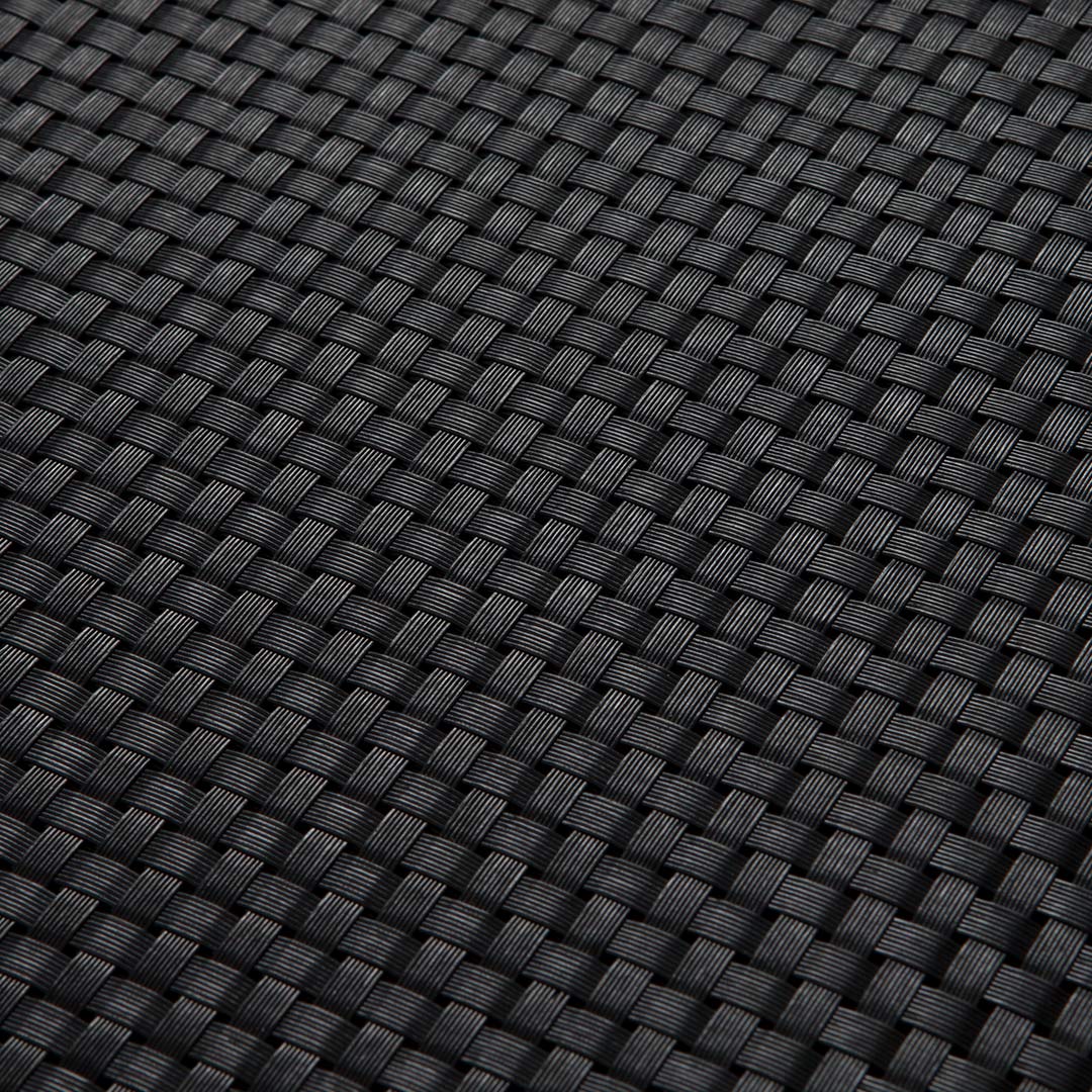 Malla De Balcón Rattan Luxe Black - Ocultación Máxima 0,9x3 M / Multicolor_0