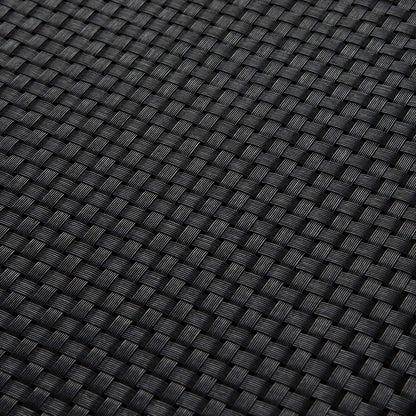 Malla De Balcón Rattan Luxe Black - Ocultación Máxima 0,9x3 M / Multicolor_0