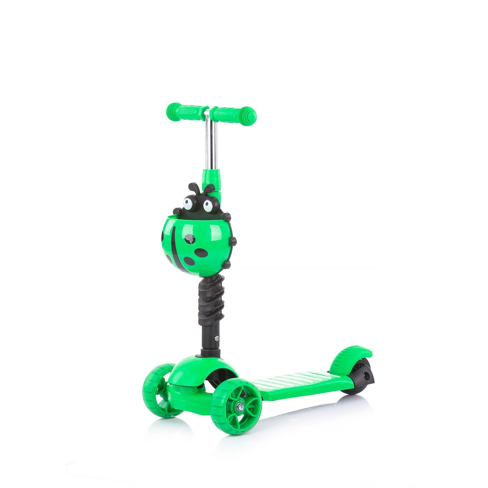 Patinete Infantil Con Manillar Parental Kiddy Evo Lime_4