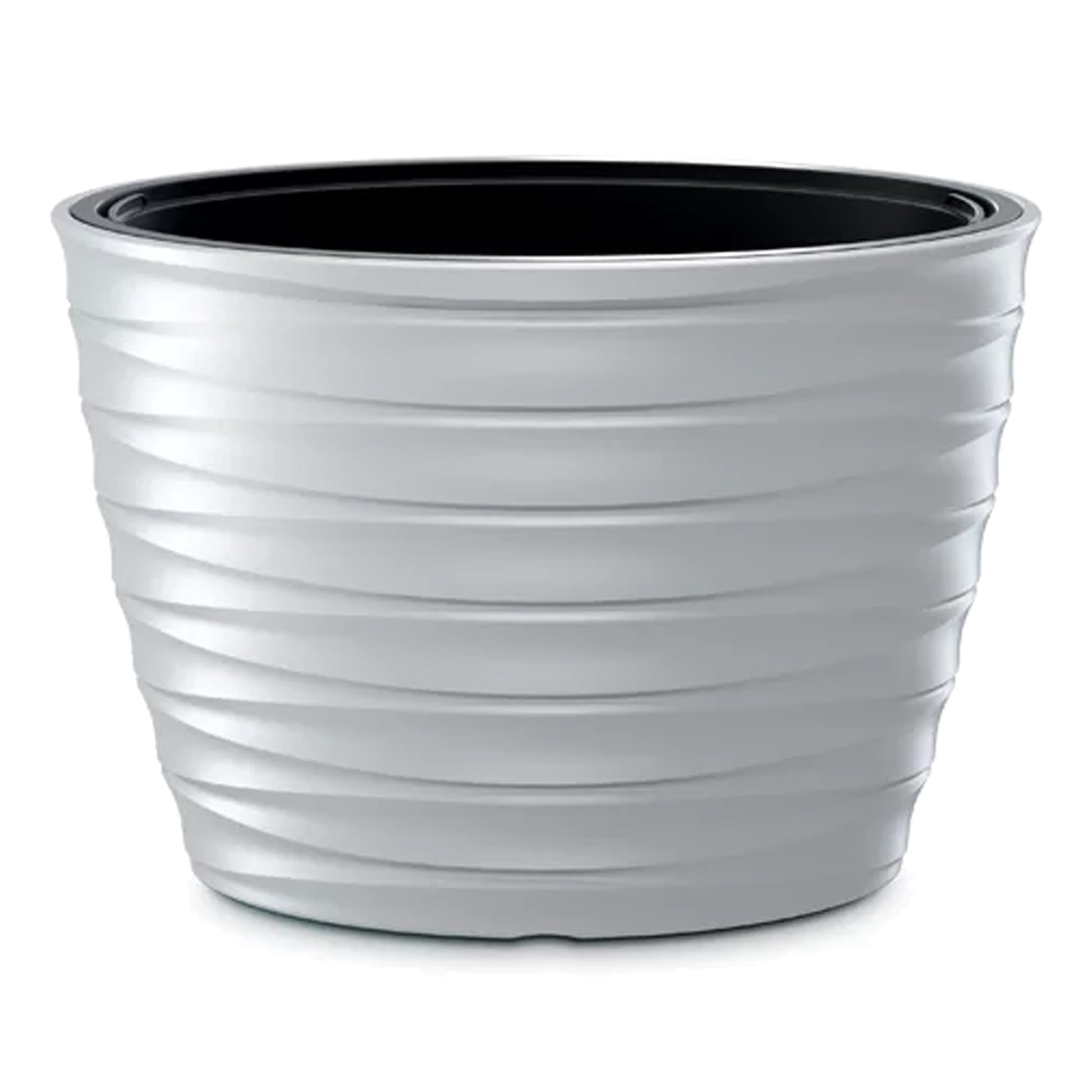 Maceta Freze - Oval 55l., Con Depósito, Dimensiones (mm) 593x393x420, Color Blanco_0