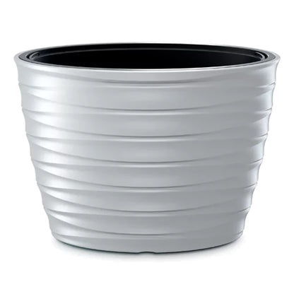Maceta Freze - Oval 55l., Con Depósito, Dimensiones (mm) 593x393x420, Color Blanco_0