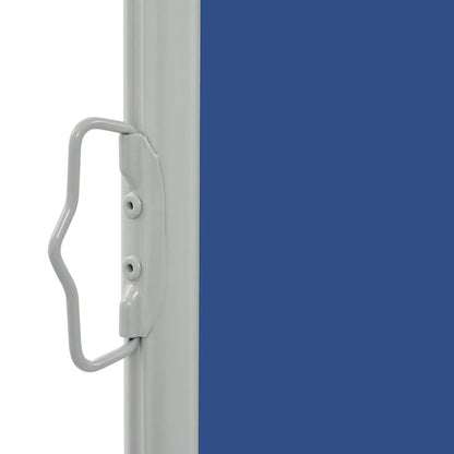 Vidaxl Toldo Lateral Retráctil De Jardín Azul 160x300 Cm_4