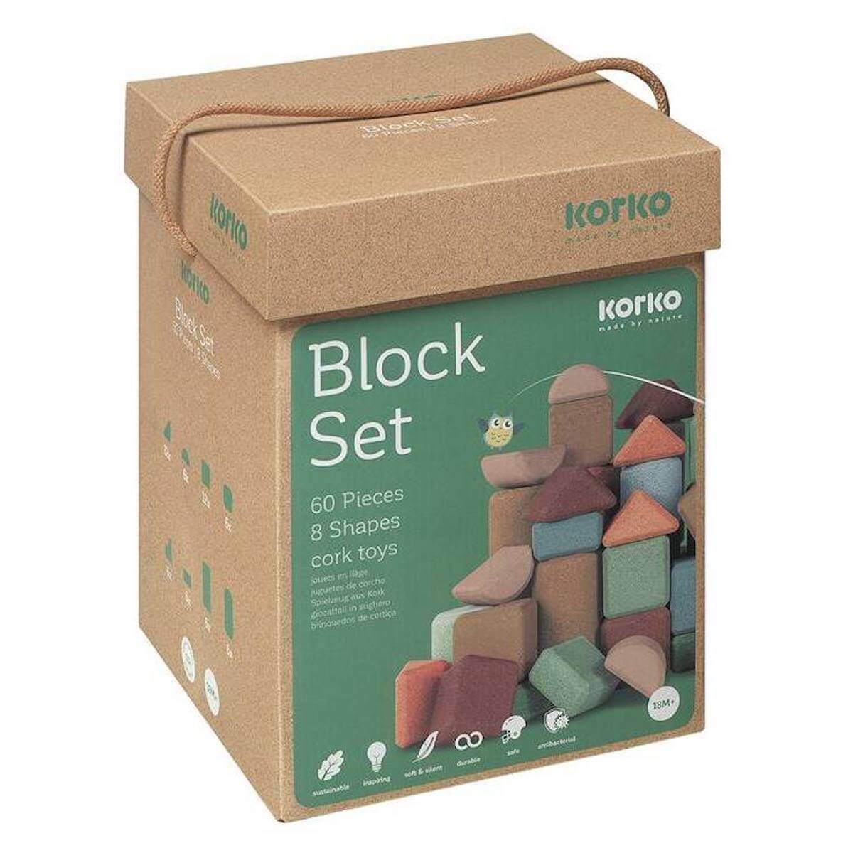 Juego Construcción 60 Piezas Arquitectos Mayores Korko_1