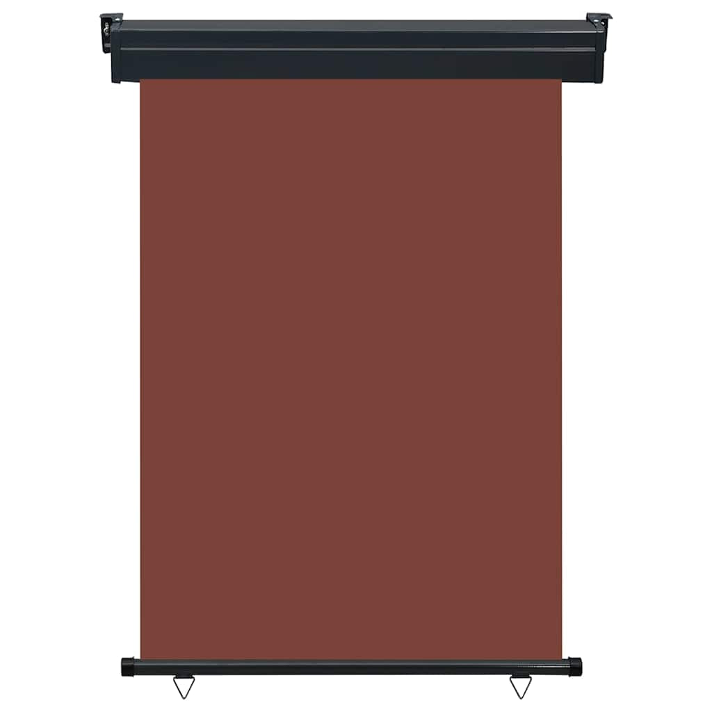 Vidaxl Toldo Lateral De Balcón Marrón 125x250 Cm_1