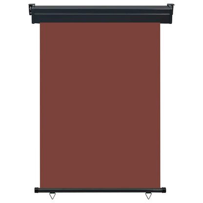 Vidaxl Toldo Lateral De Balcón Marrón 125x250 Cm_1