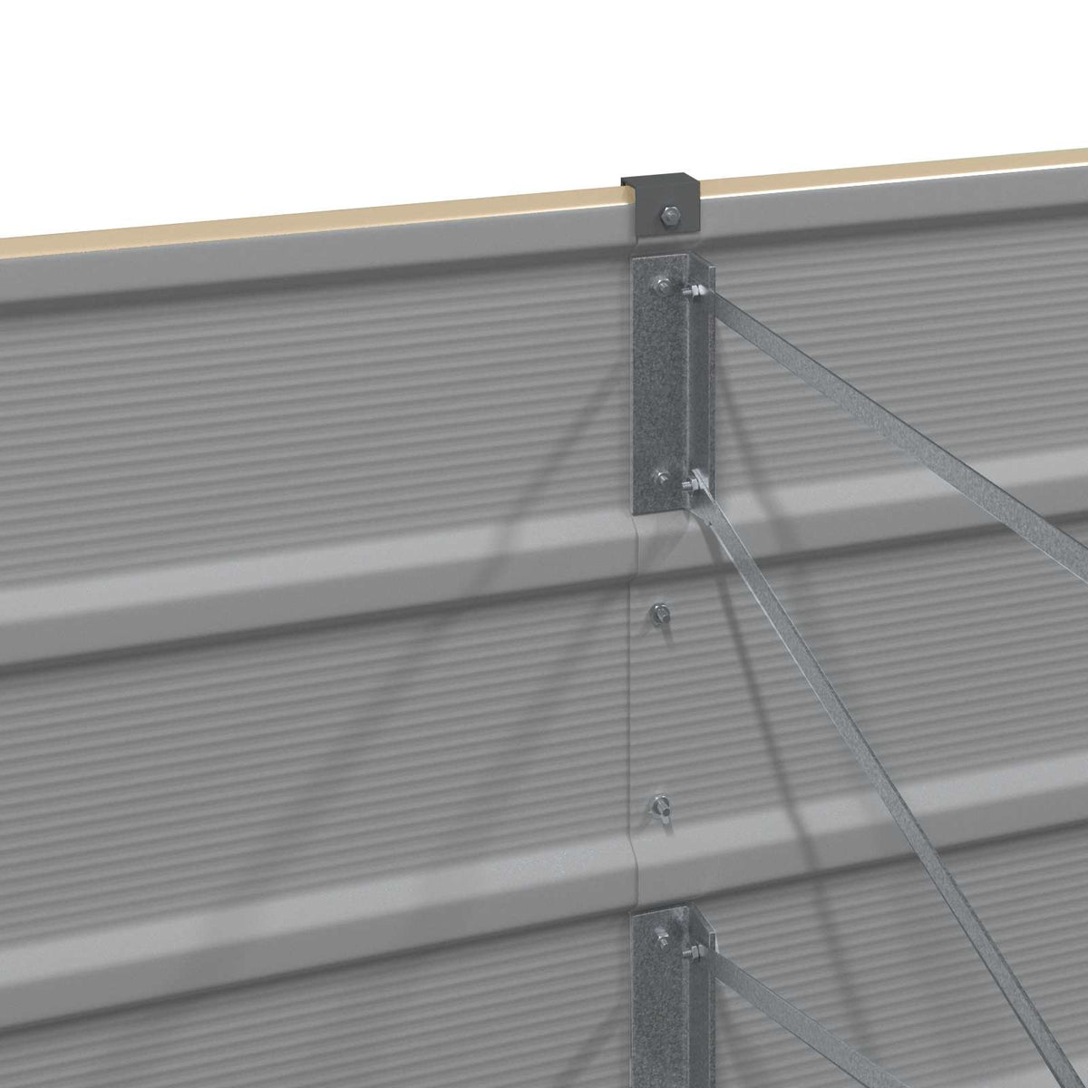 Jardinera Marfil 385 X 50 X 75 Cm Acero Galvanizado_3