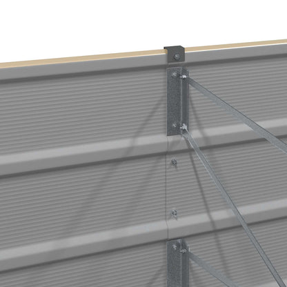 Jardinera Marfil 385 X 50 X 75 Cm Acero Galvanizado_3