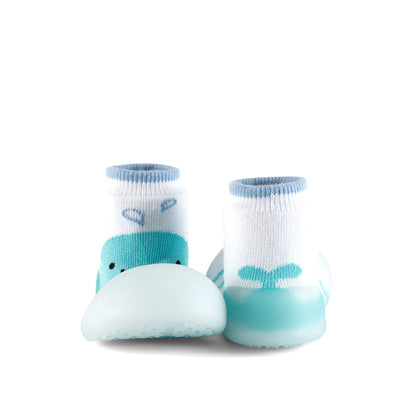 Zapatos De Bebé Que Cambian De Color Con La Luz Del Sol Blue Whale Bigtoes Chameleon