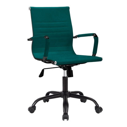 Silla De Oficina Lucy Tapizado, Velvet, 64 X 89-99 X 64cm_0