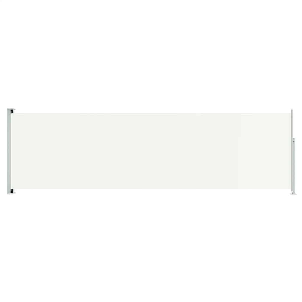 Vidaxl Toldo Lateral Retráctil De Jardín Crema 180x600 Cm_0