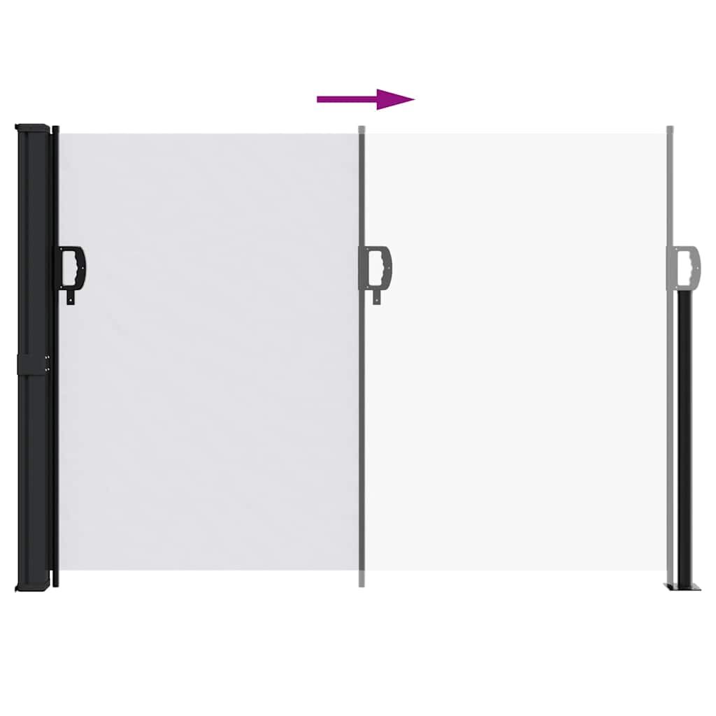 Vidaxl Toldo Lateral Retráctil Blanco 140x600 Cm_4