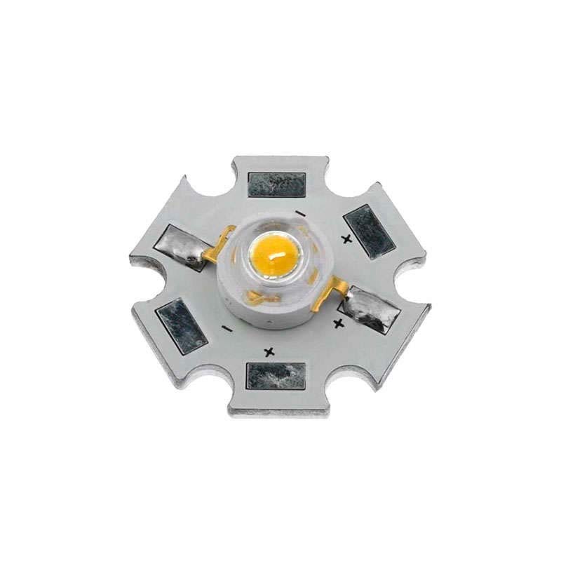 Chip Led High Power Bridgelux 1x3w, Blanco Cálido_1