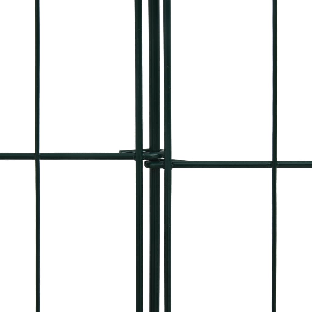 Set De Valla De Jardín Arqueada Verde 115x79 Cm / Vetonek_1