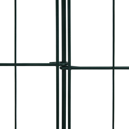Set De Valla De Jardín Arqueada Verde 115x79 Cm / Vetonek_1