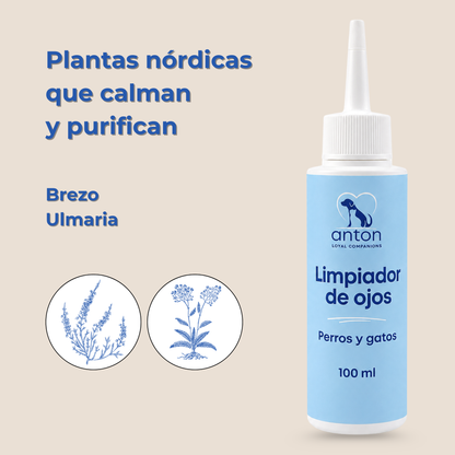 Limpiador natural para la higiene ocular de perros y gatos – 100 ml_2