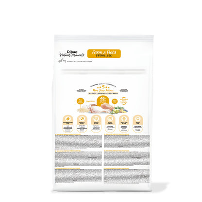 Dibaq Natural Moments 5 Star Esterilizado Pollo Y Pavo 1,5 Kg_1