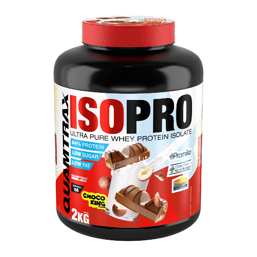 Isopro Cfm - 2kg - Crema De Chocolate Y Avellanas - Proteína De Aislado De Suero Isolate - Quamtrax_0