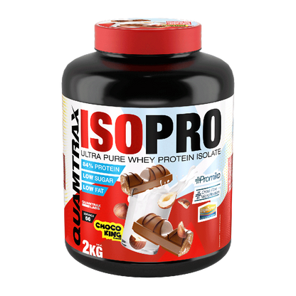 Isopro Cfm - 2kg - Crema De Chocolate Y Avellanas - Proteína De Aislado De Suero Isolate - Quamtrax_0