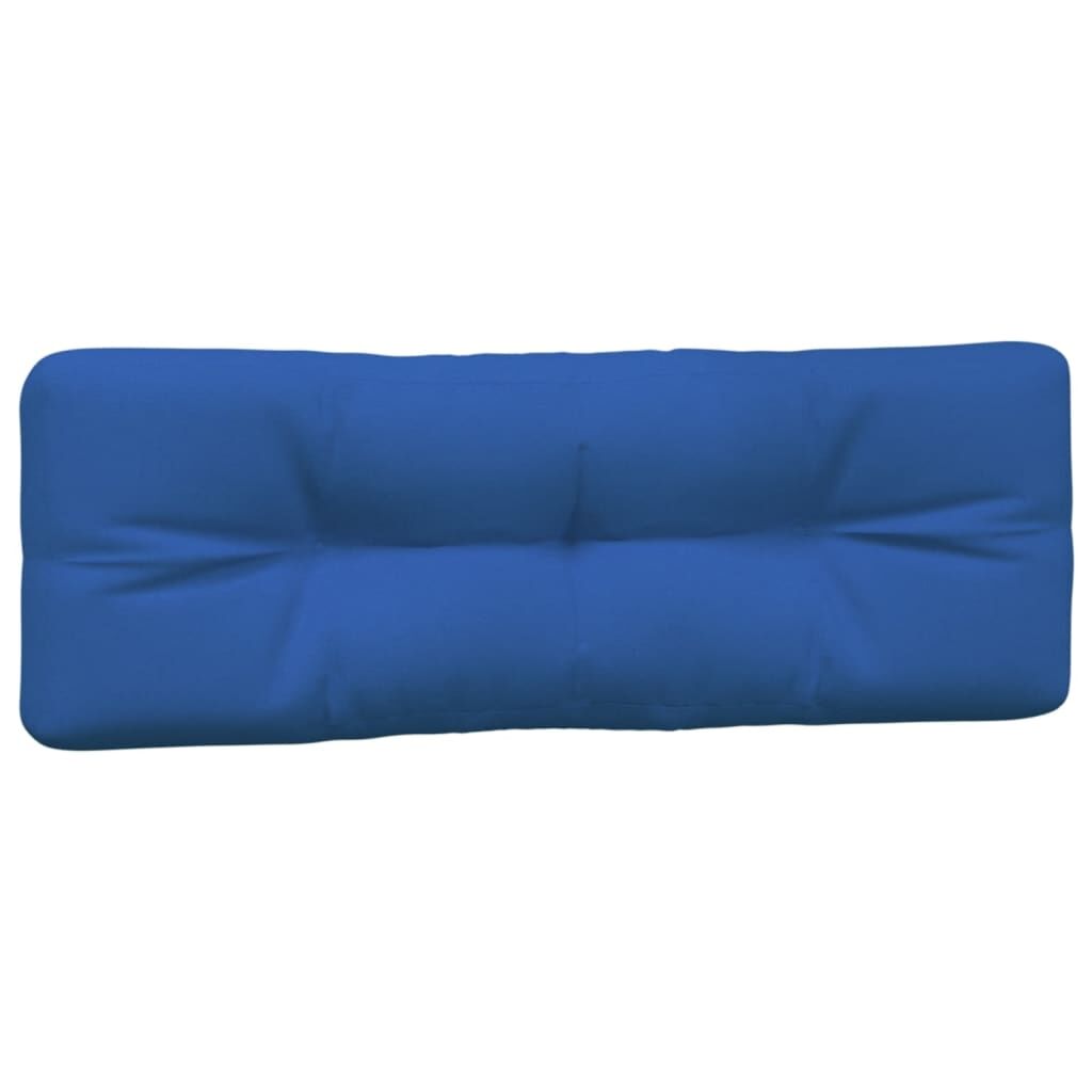 Vidaxl Cojines Para Sofá De Palets 5 Unidades Tela Azul Royal_3
