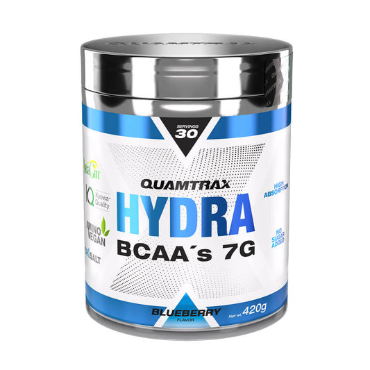 Hydra Bcaa - 420g - Arándano - Bcaa Ramificados - Quamtrax_0