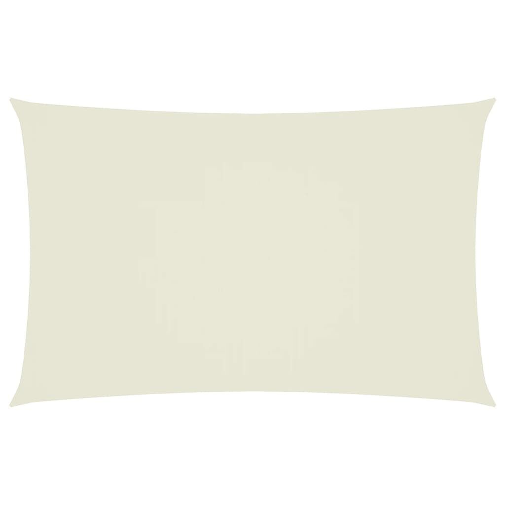 Vidaxl Toldo De Vela Rectangular Tela Oxford Color Crema 5x8 M_0