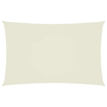 Vidaxl Toldo De Vela Rectangular Tela Oxford Color Crema 5x8 M_0